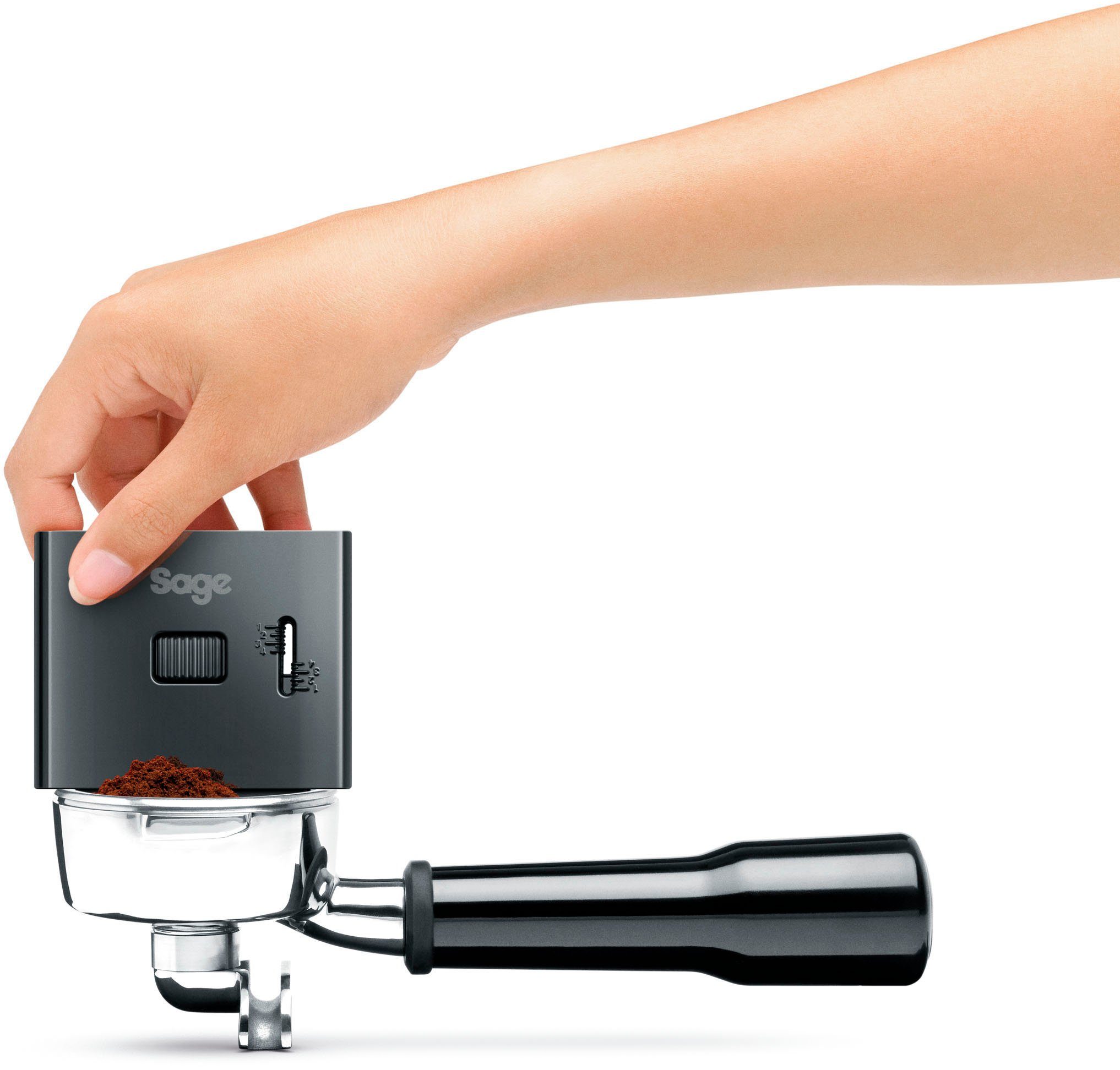 Sage Kaffeemühle the Dose Control Pro SCG600SIL, 240 W, Kegelmahlwerk, 350 g Bohnenbehälter
