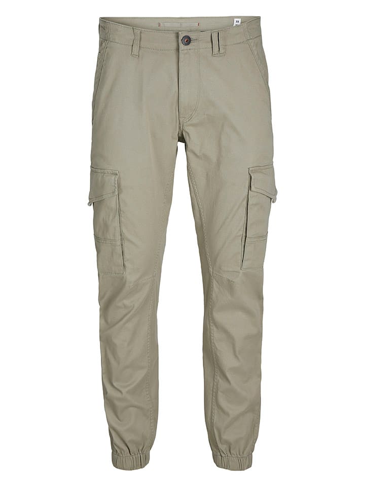 Jack & Jones Cargohose in Beige günstig kaufen