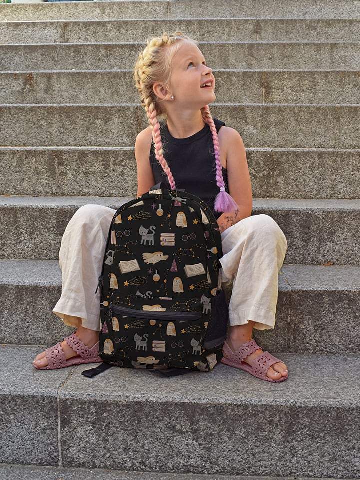 Noosy Rucksack in Schwarz/ Bunt - (B)24 x (H)33 x (T)9 cm günstig kaufen onesize