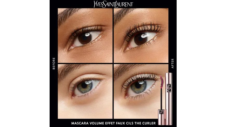 Yves Saint Laurent Mascara Volume Effet Faux Cils the Curler Black 6.5 ml schwarz