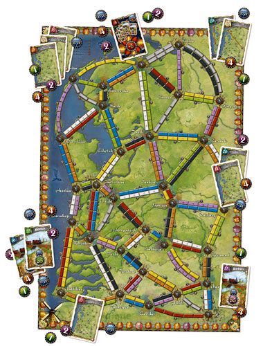 Zug um Zug (Ticket to Ride) Niederlande (Erw.) (international)
