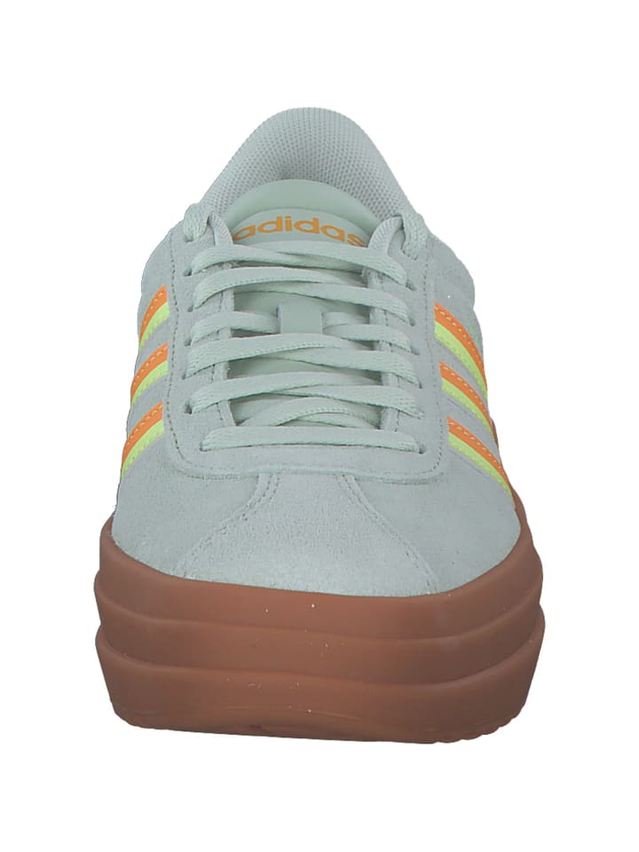 adidas Schnürschuhe in linen green/orange/hi-res yell günstig kaufen 38