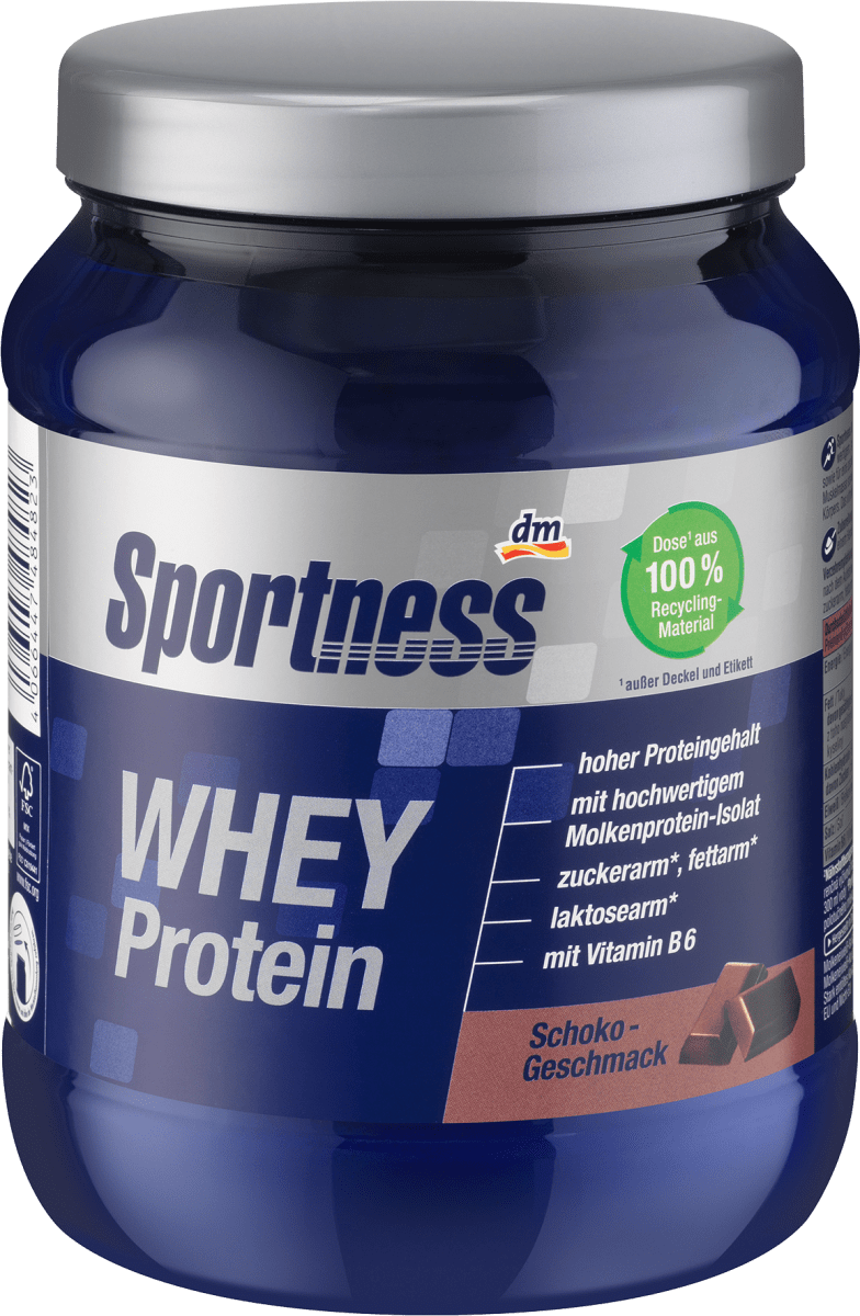 Whey Protein Pulver, Schoko-Geschmack, 450 g