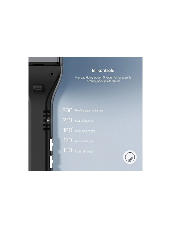 Arzum AR5078 Glätteisen Haarglätter effizientes Styling stilvoll in Schwarz günstig kaufen onesize