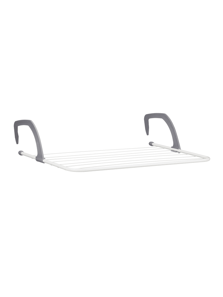 relaxdays Hängetrockner in Weiß/ Grau - (B)63 x (H)15 x (T)67 cm günstig kaufen onesize