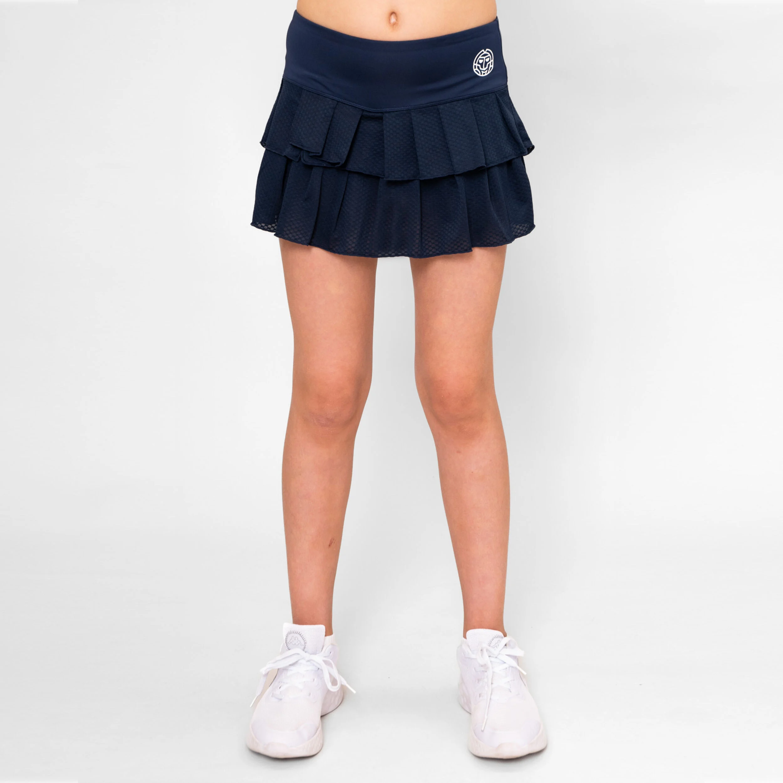 Crew Pleated Rock Mädchen - Dunkelblau