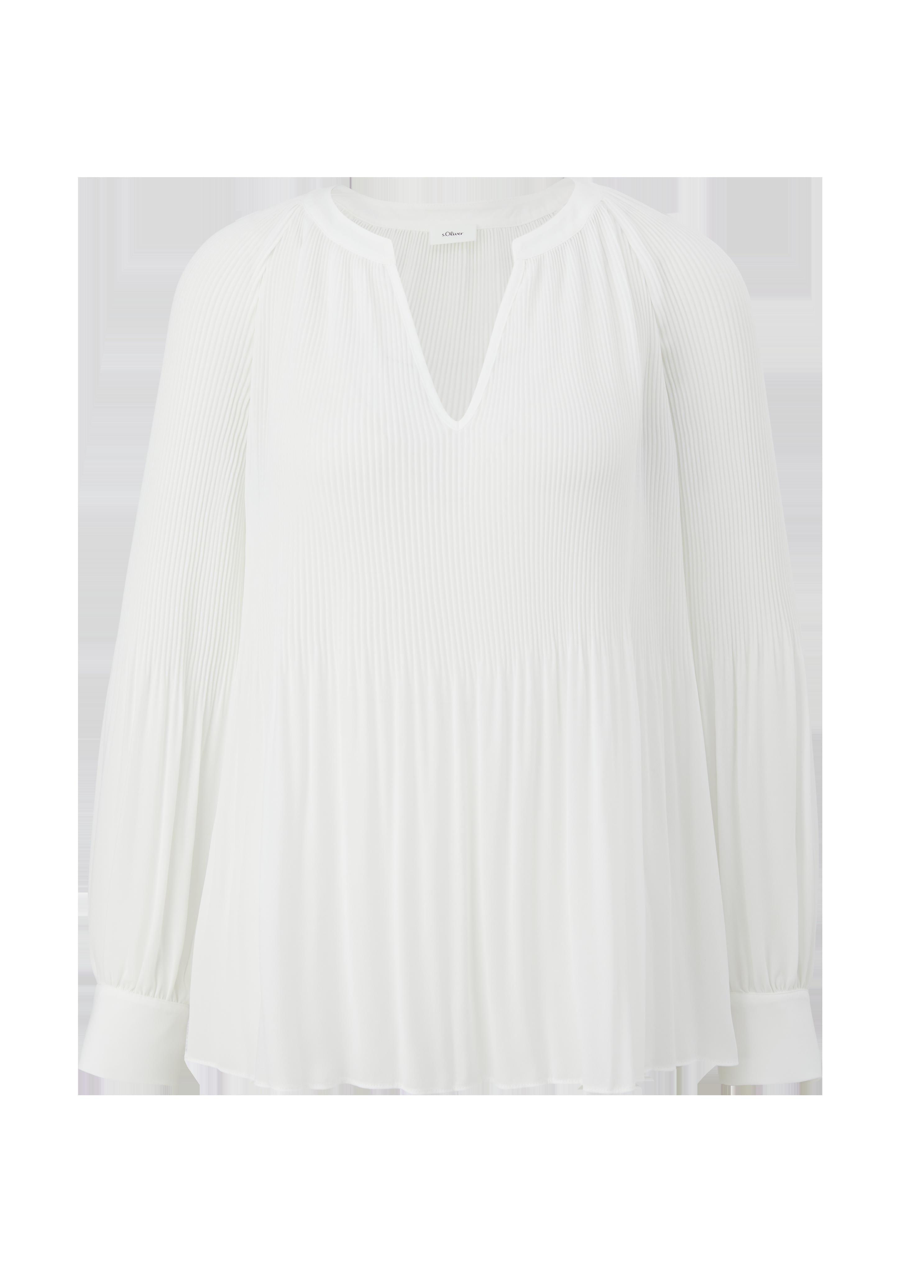 Bluse mit Plissée-Struktur  2121714-0200