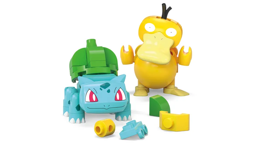 MEGA Pokémon POKÉ BALL COLL. (COLL. OF 3) - BULBASAUR AND PSYDUCK (OS)