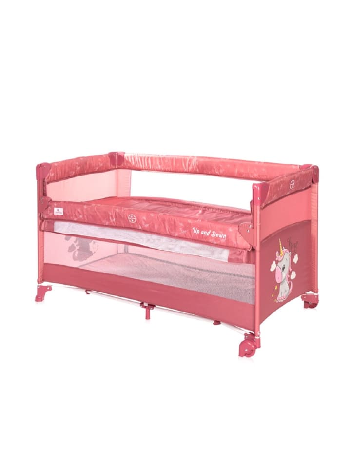 Lorelli Baby Reisebett Up´n Down, in rosa günstig kaufen 60x120 cm