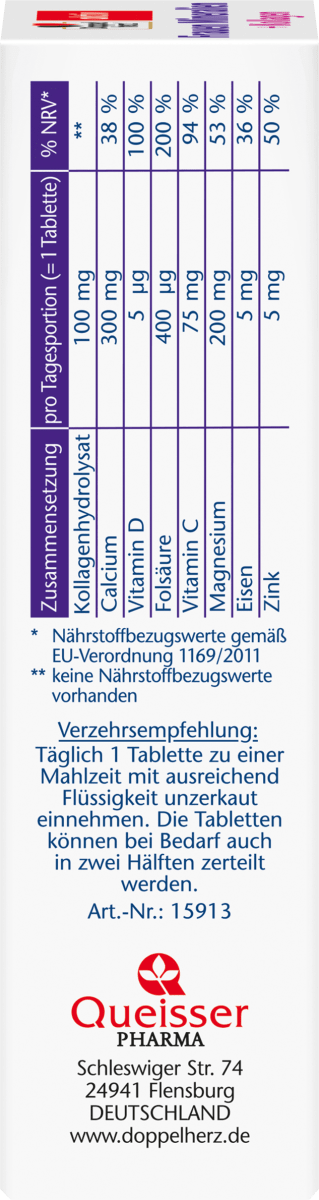 Frauen Mineralien + Kollagen Tabletten 30 St, 51 g