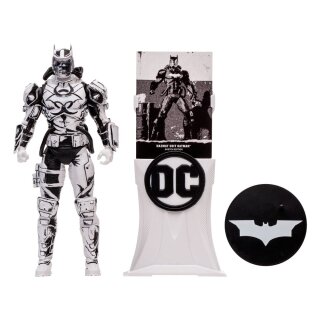 DC Multiverse Actionfigur - Hazmat Suit Batman (Line Art) (Gold Label)
