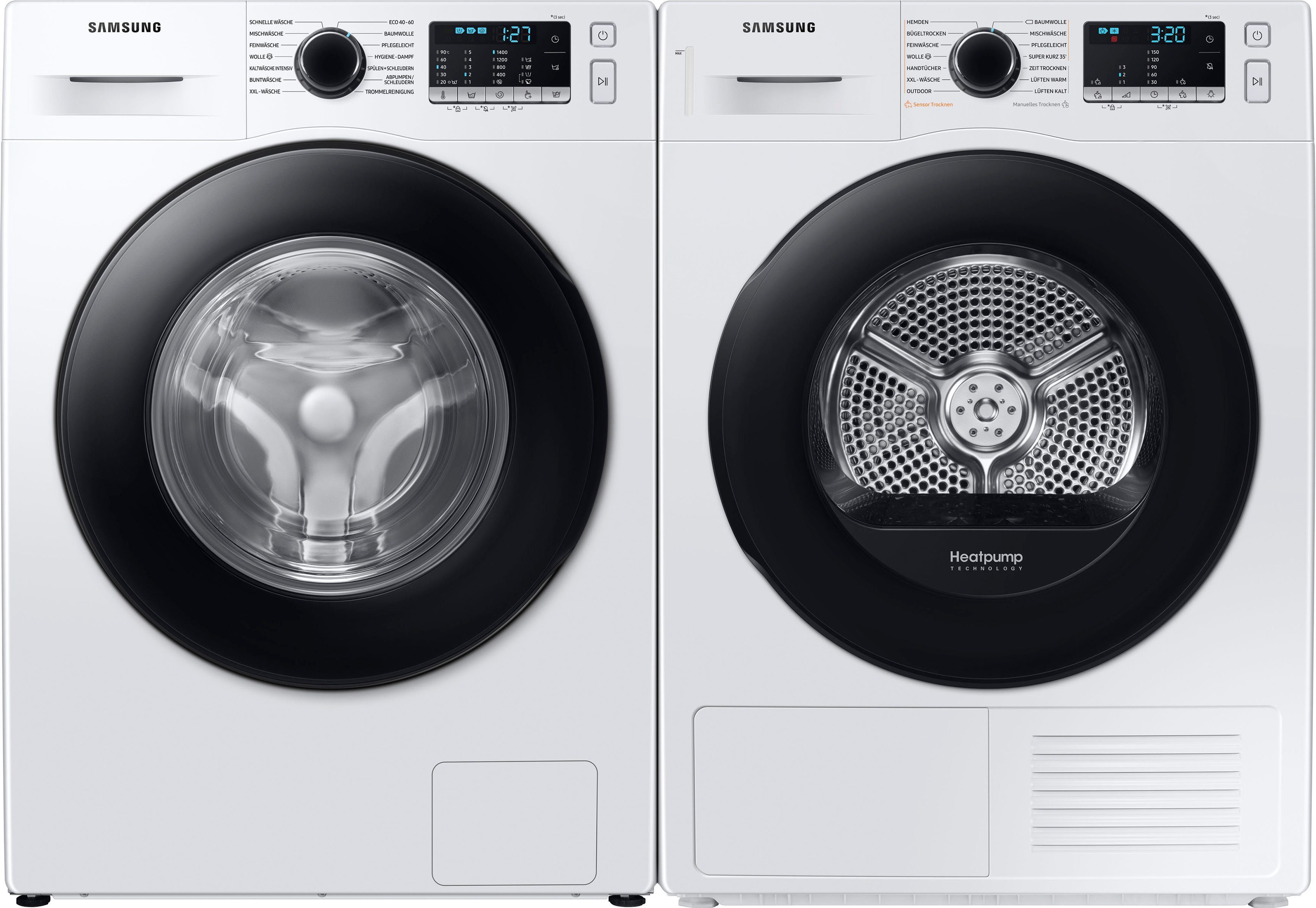 Samsung Wärmepumpentrockner DV81TA220AE/EG, 8 kg, Knitterschutz, 4 Jahre Garantie inklusive