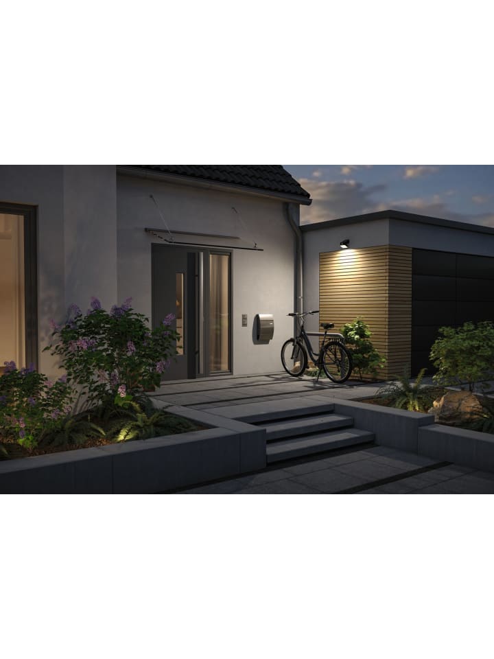 paulmann Solar LED Wandfluter Lesly Dämmerungsgesteuerter Bewegungsmelder (IR) günstig kaufen onesize