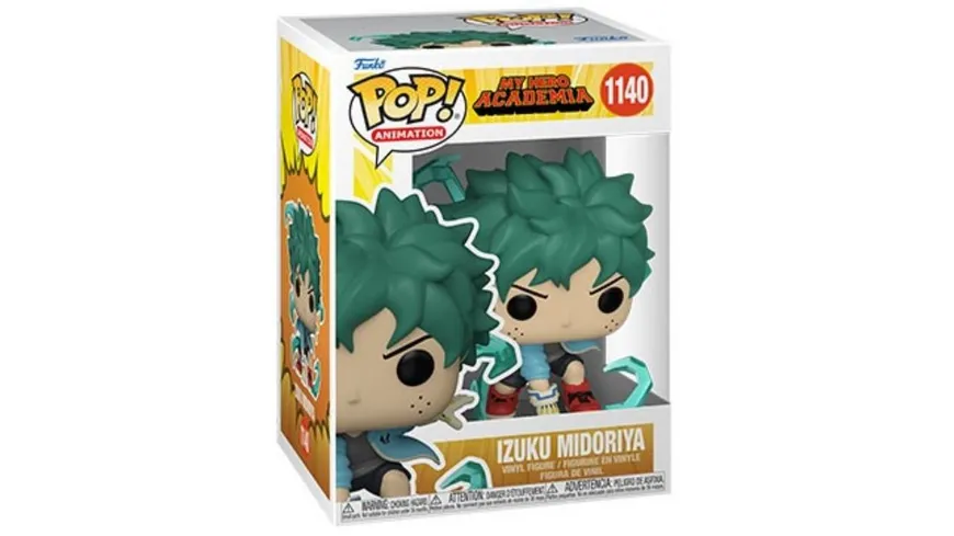 Funko - POP! - My Hero Academia - Izuku Midoriya with Gloves Vinyl, Anime Figur