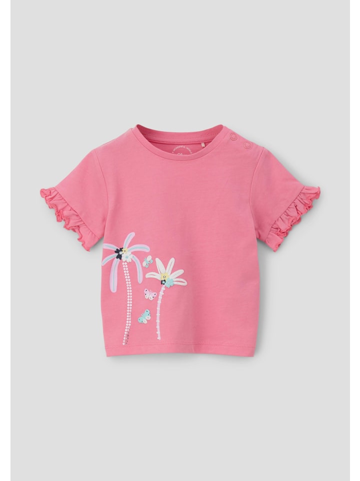 s.Oliver T-Shirt kurzarm in Pink günstig kaufen
