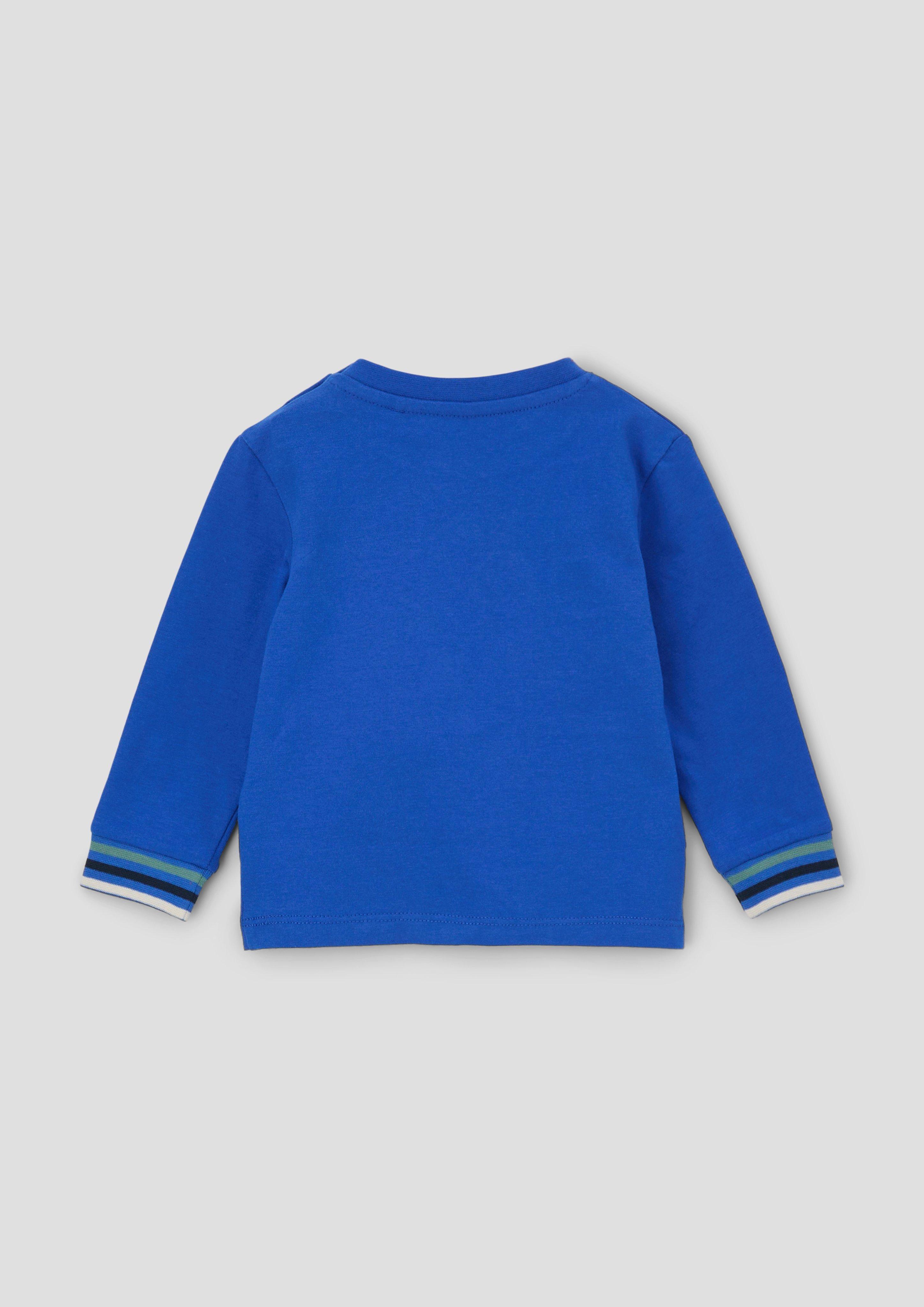 Longsleeve mit Dino-Applikation  2133862-5588