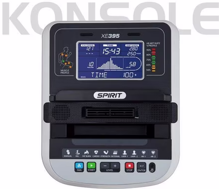 Spirit Fitness Ellipsentrainer-Ergometer XE 395