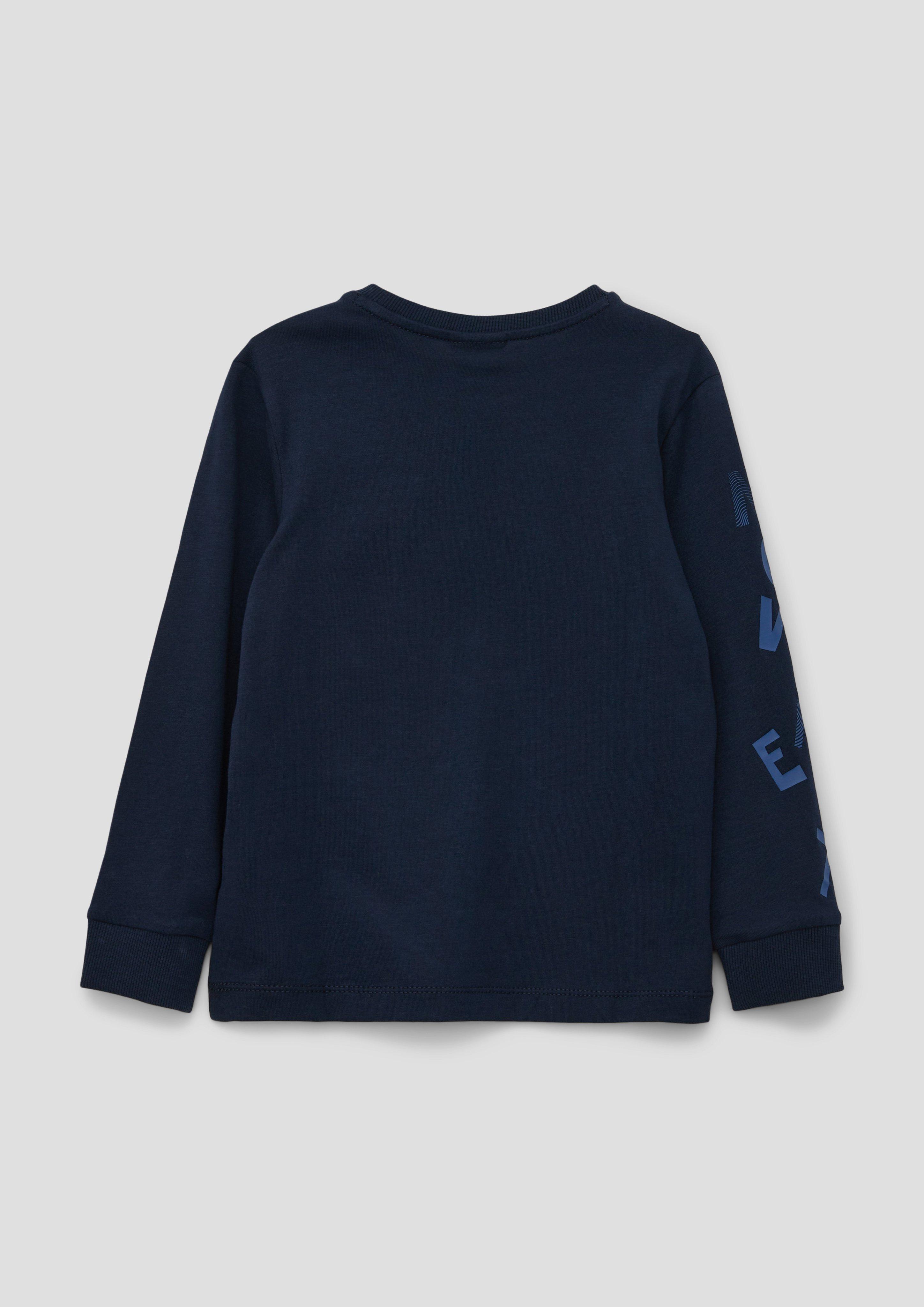 Longsleeve mit gummiertem Print  2134228-5952