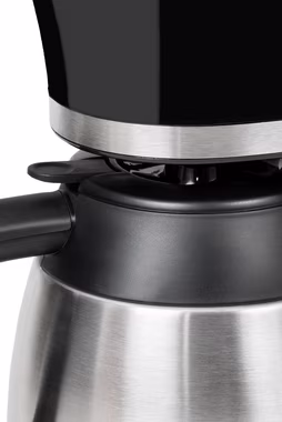 exquisit Filterkaffeemaschine KA 6501 sw, 1l Kaffeekanne, Papierfilter 1x4