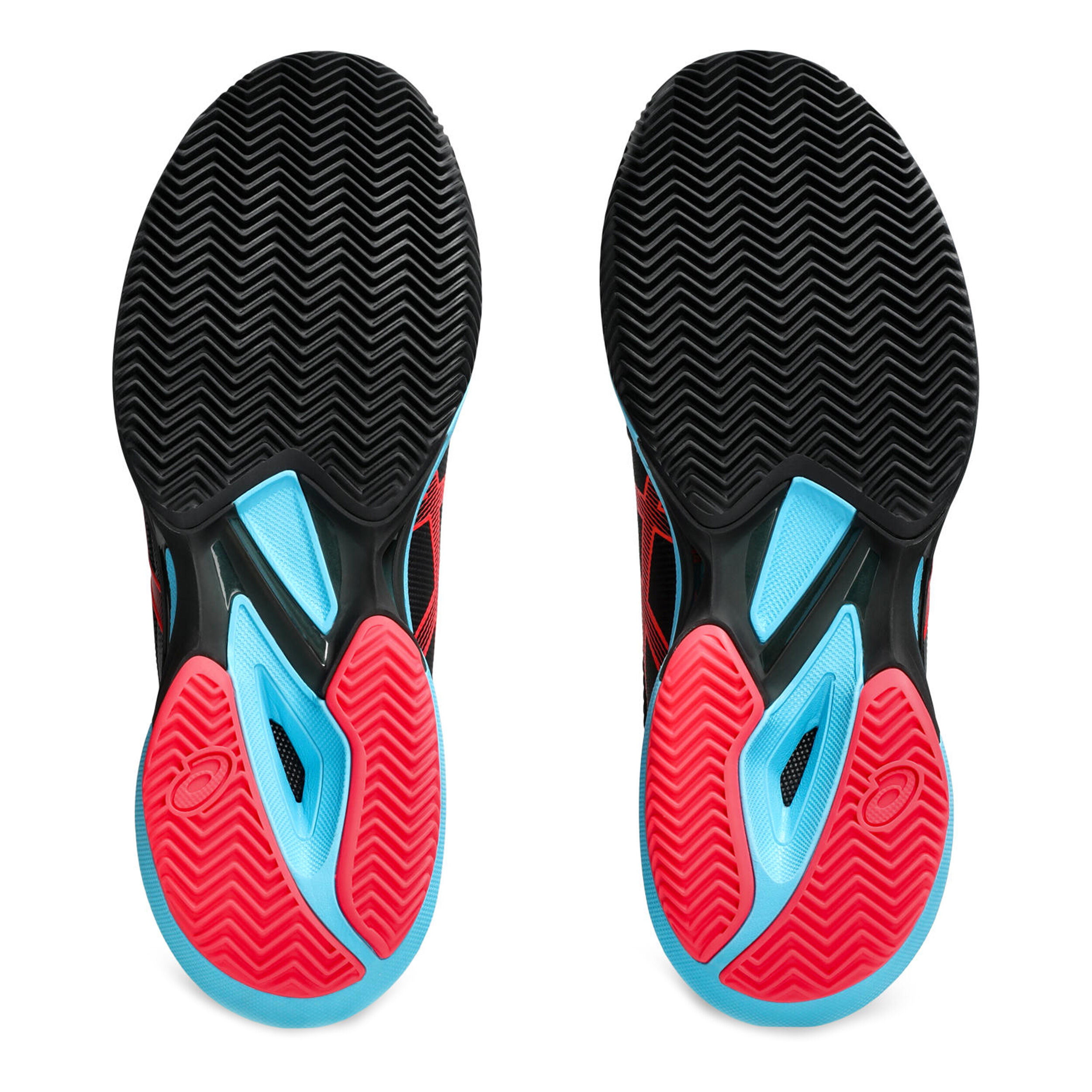 Solution Speed FF 3 Sandplatzschuh Herren - Schwarz, Rot