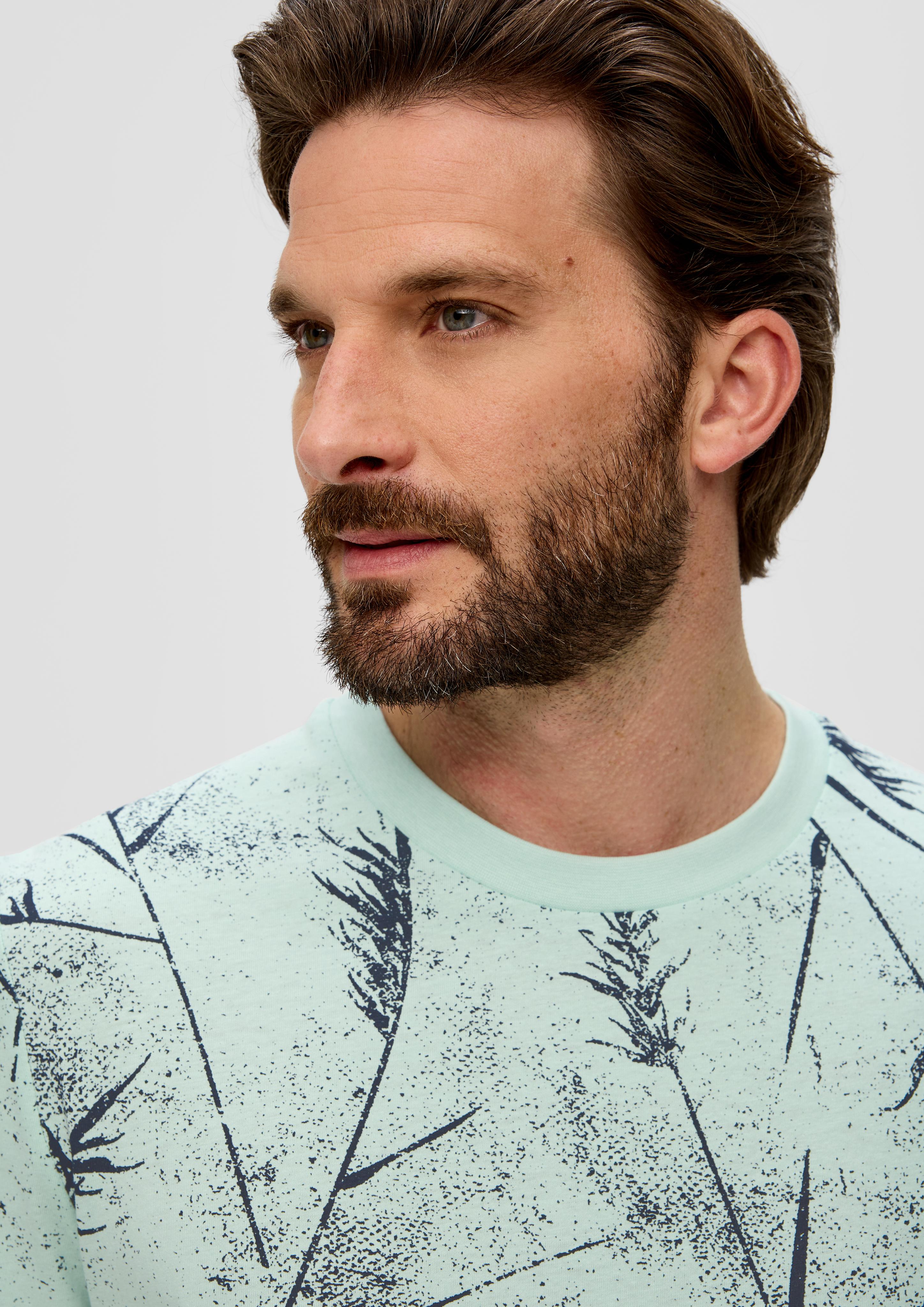 T-Shirt mit All-over-Print  2143917-65A3