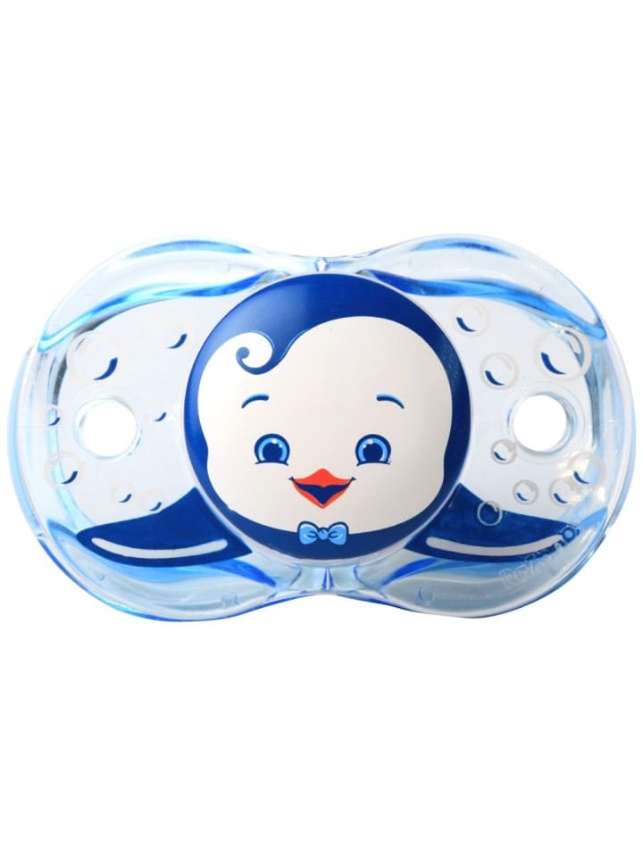 RaZbaby Schnuller für Neugeborene aus Silikon mit automatische Klappe 0-36M in Blau günstig kaufen onesize