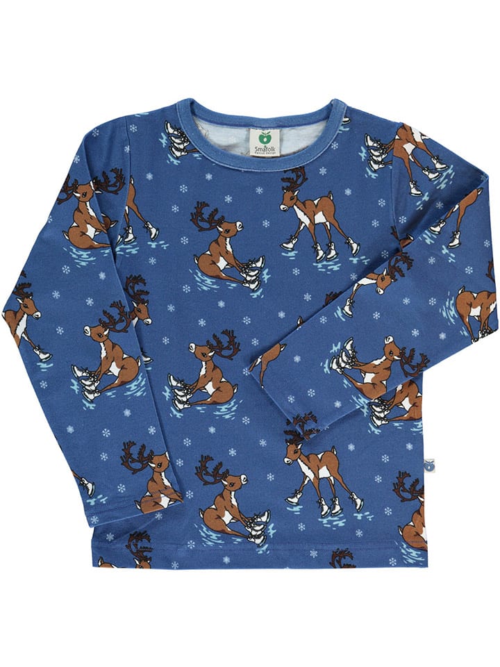 Småfolk Longsleeve in Dunkelblau günstig kaufen