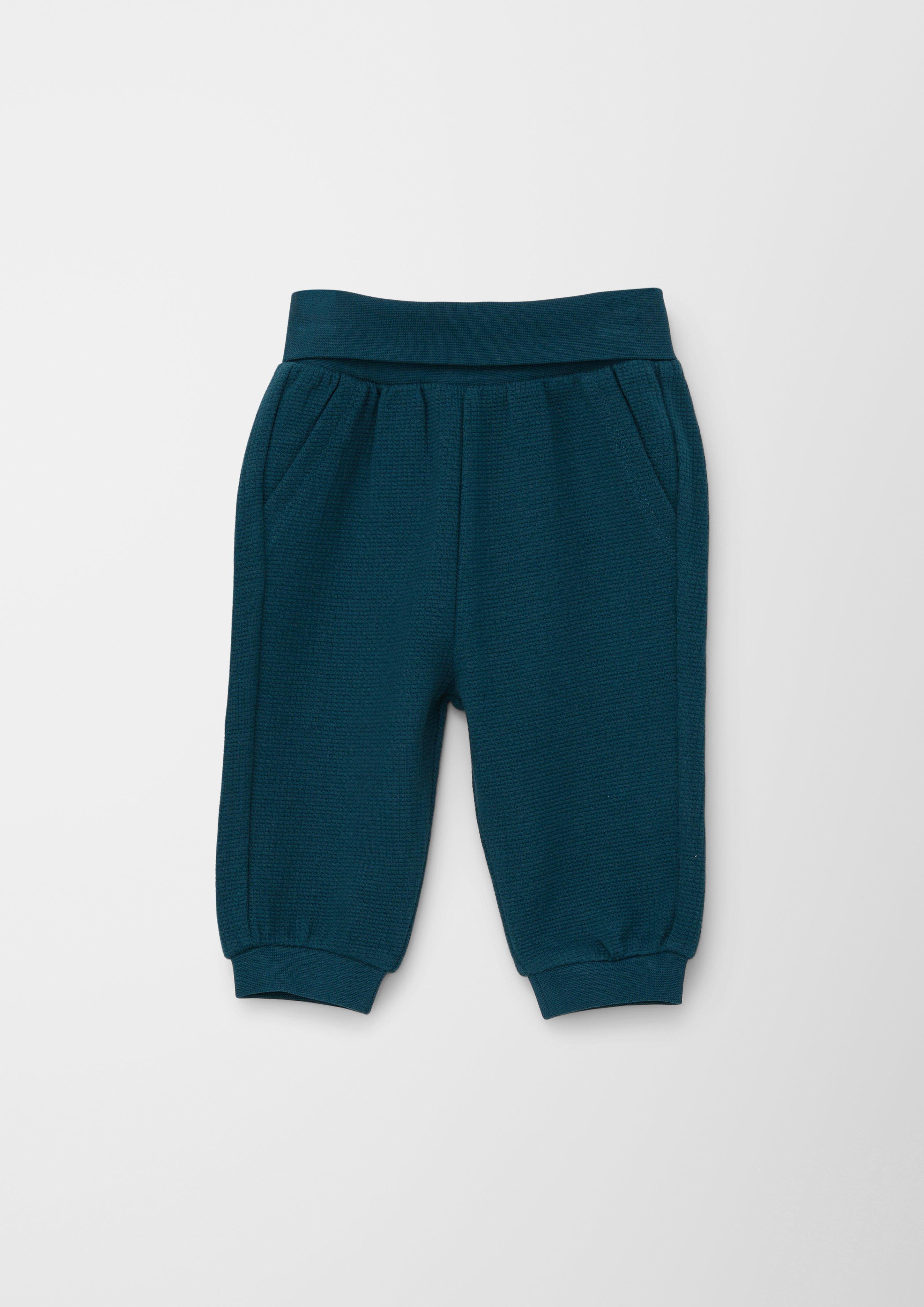 Loose: Hose mit Waffelpiqué-Struktur  2133882-6904