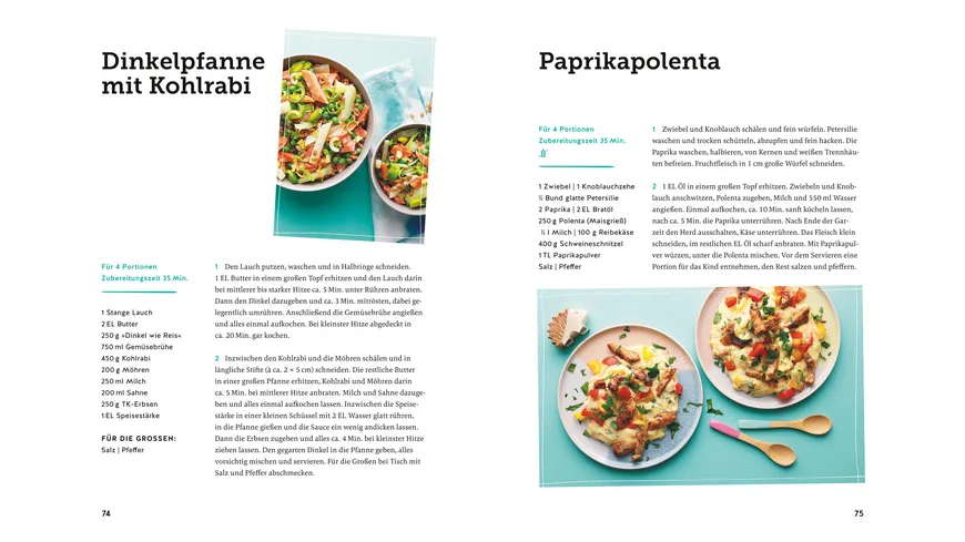 Kochbuch ab 1 Jahr