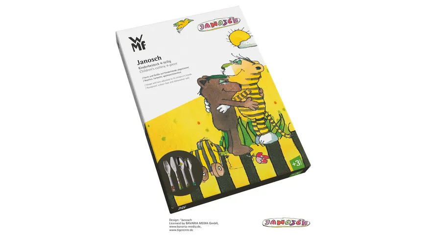 WMF Kinderbesteck 4-teilig Janosch
