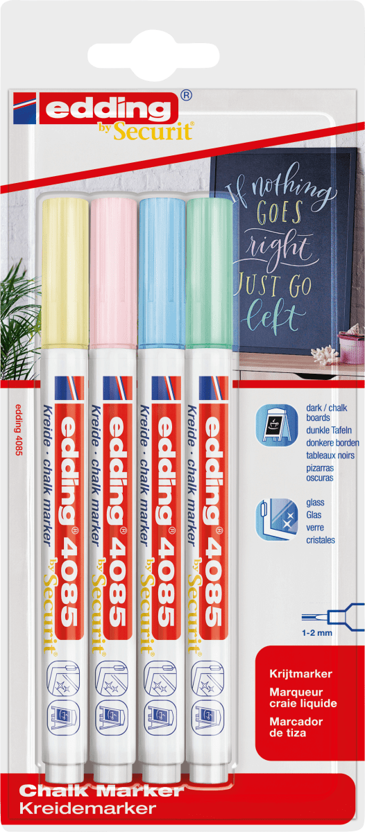 Kreidestifte Set 4085 Pastell 4tlg, 1 St