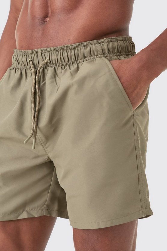 Mittellange Badehose