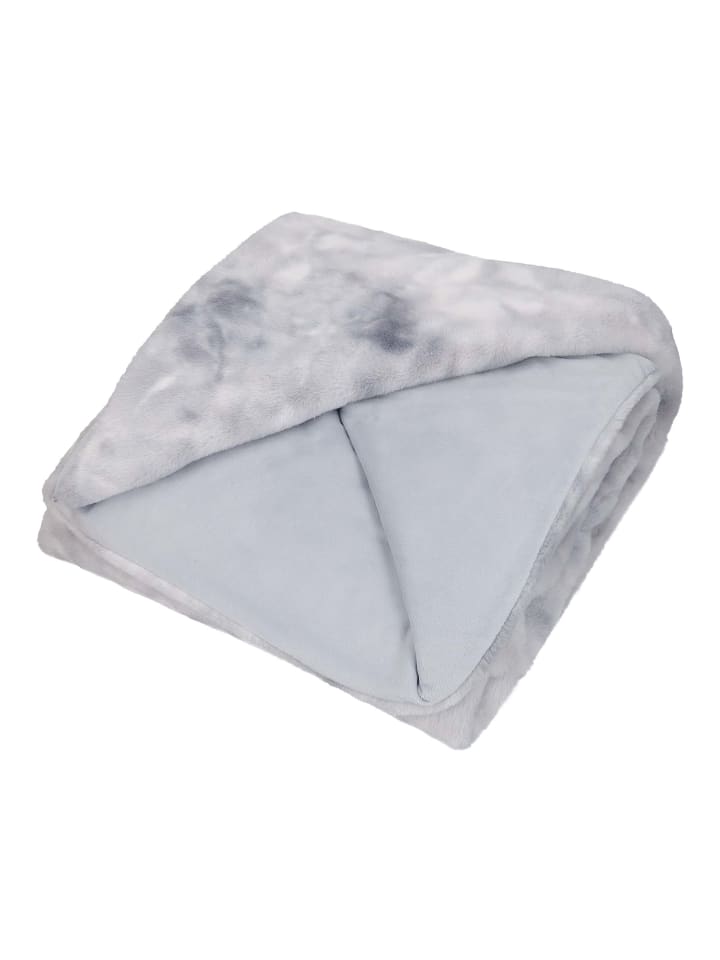 GMD Living Batik Wohndecke RUMBA in Farbe Silver (hellgrau)  günstig kaufen