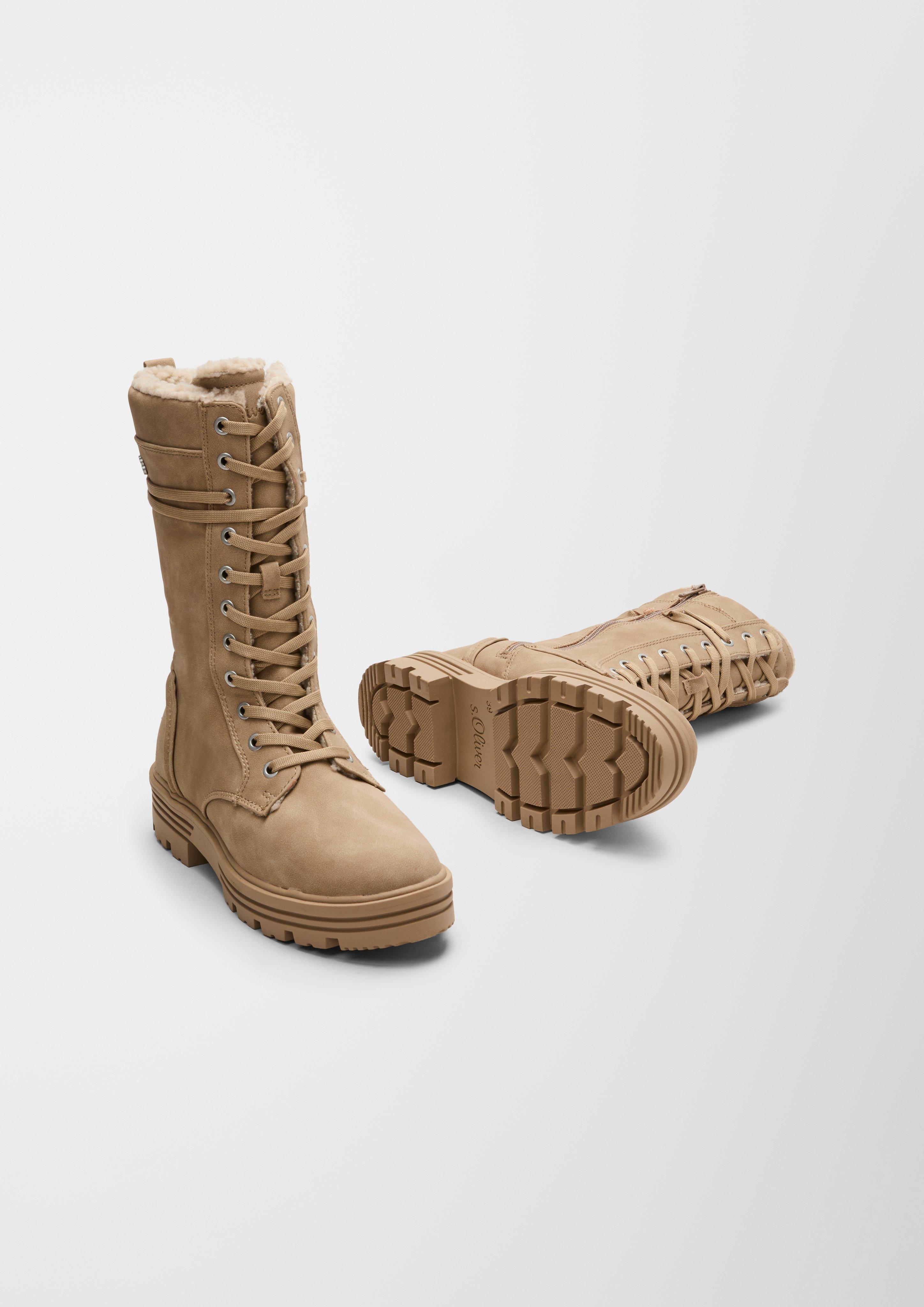Winterstiefel mit Teddyplüsch  6006569-440