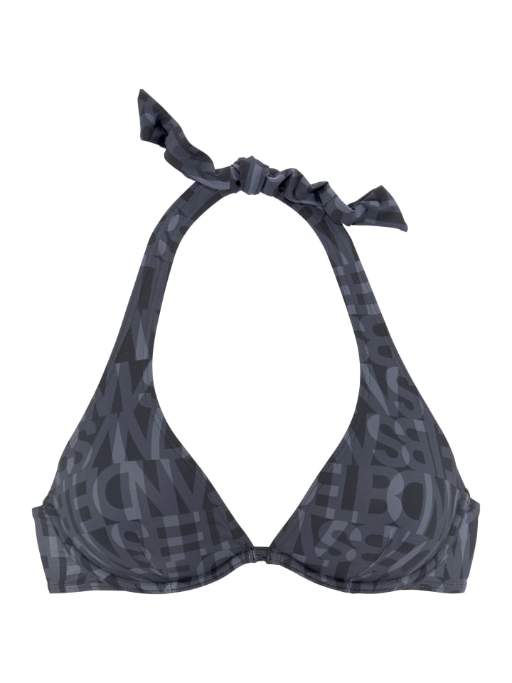 ELBSAND Bügel-Bikini-Top in schwarz günstig kaufen