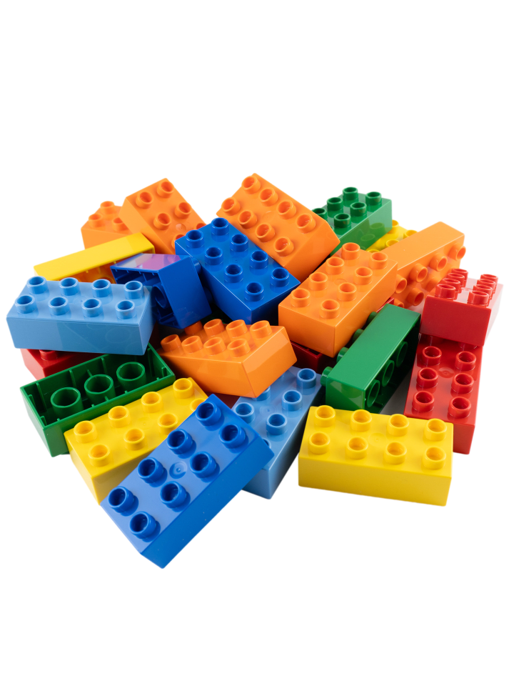 LEGO DUPLO® 2x4 Bausteine Bunt 3011 25x Teile - ab 18 Monaten in multicolored günstig kaufen Anzahl: 25 Stück