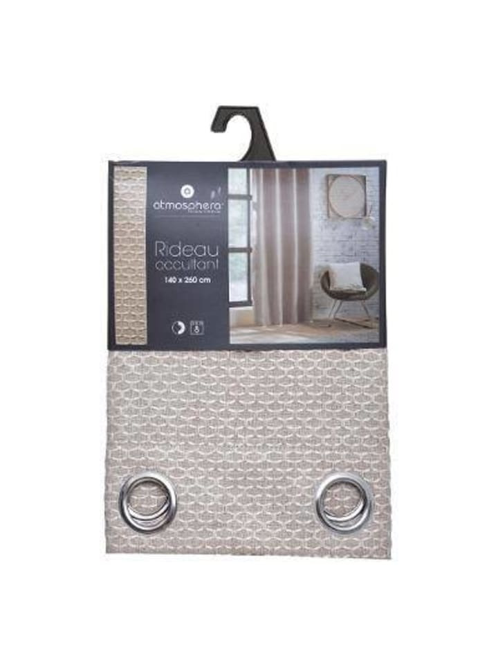 Atmosphera Créateur d'intérieur Verdunkelungsvorhang in beige günstig kaufen onesize