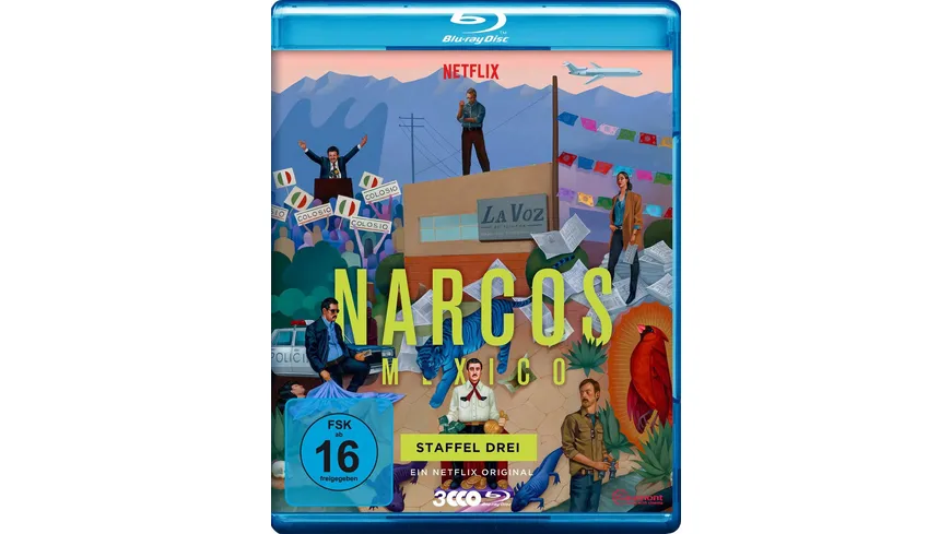NARCOS: MEXICO - Staffel 3  [3 BRs]