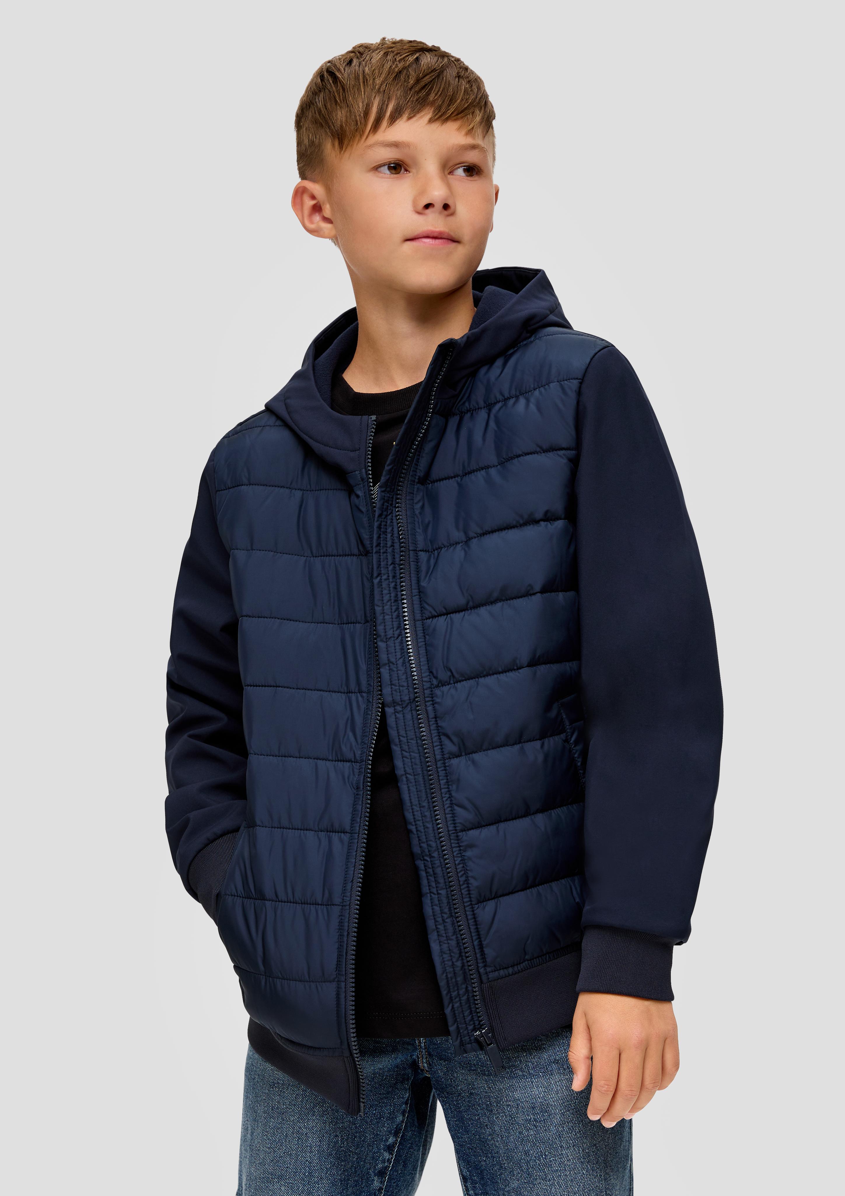 Softshelljacke im Fabricmix  2132162-5952