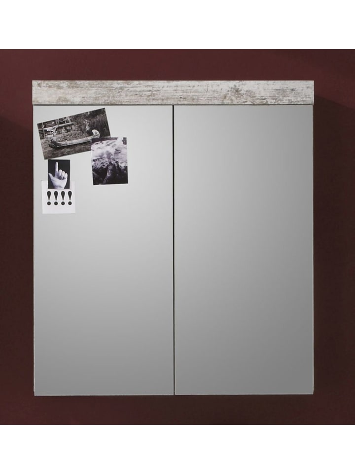 ebuy24 Spiegelschrank Cancun Weiß 72 x 17 cm günstig kaufen onesize
