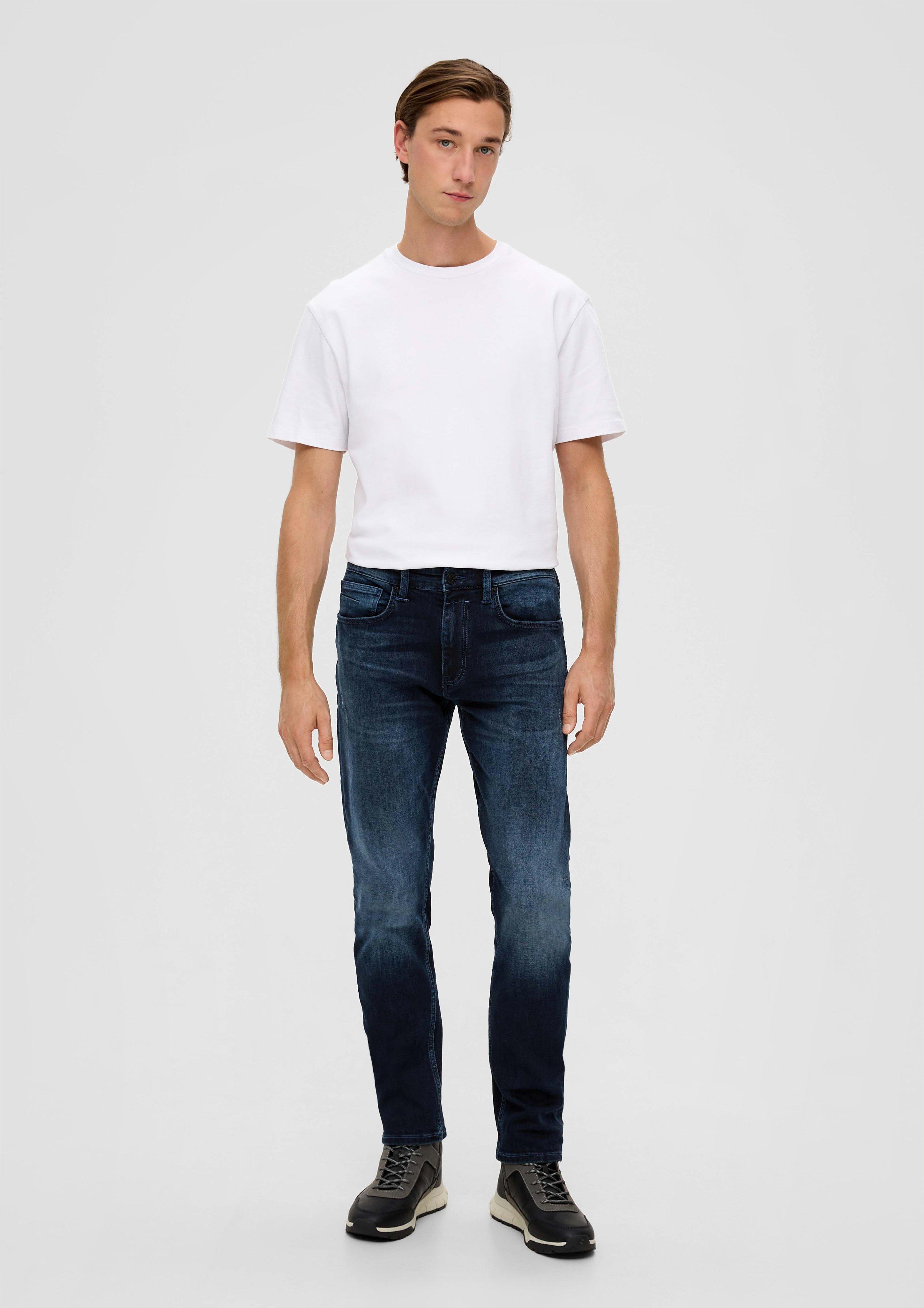 Jeans / Regular Fit / Mid Rise / Tapered Leg / 5-Pocket-Stil  2135839-58Z2