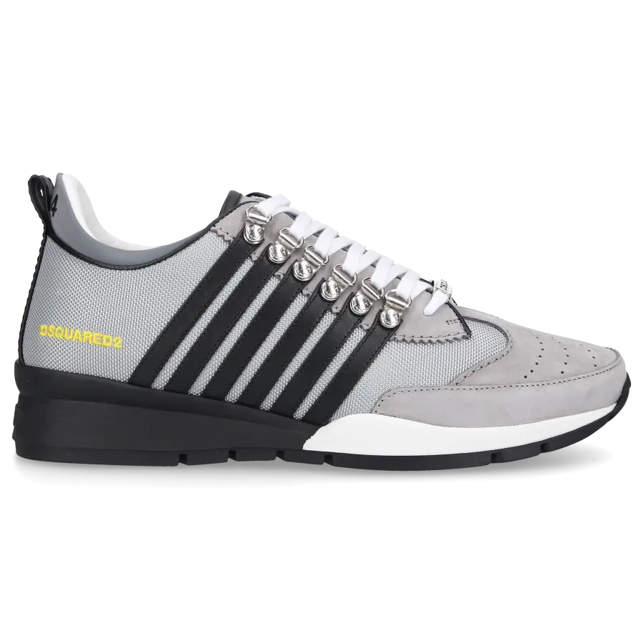 Dsquared2 - Sneaker low LEGENDARY Nubukleder Nylon - grau