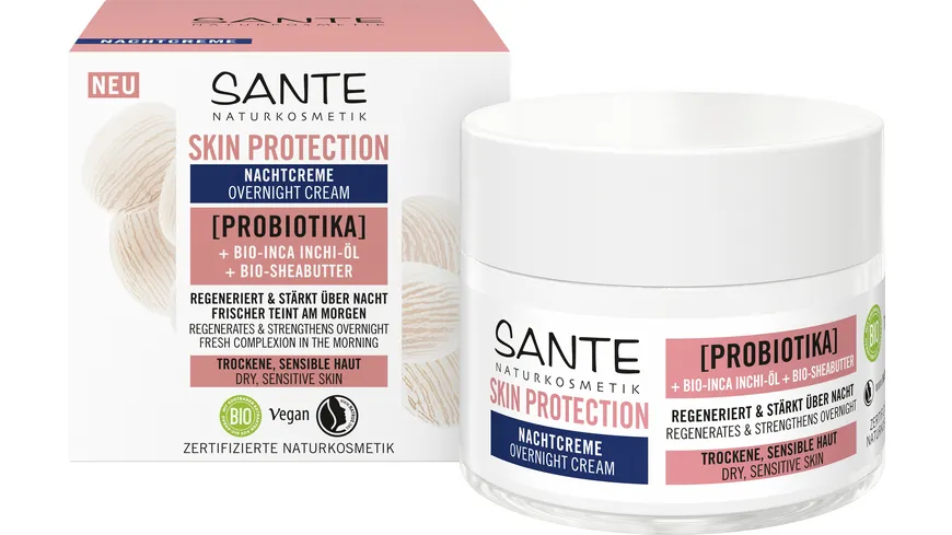 SANTE Skin Protection Nachtcreme 50 ml