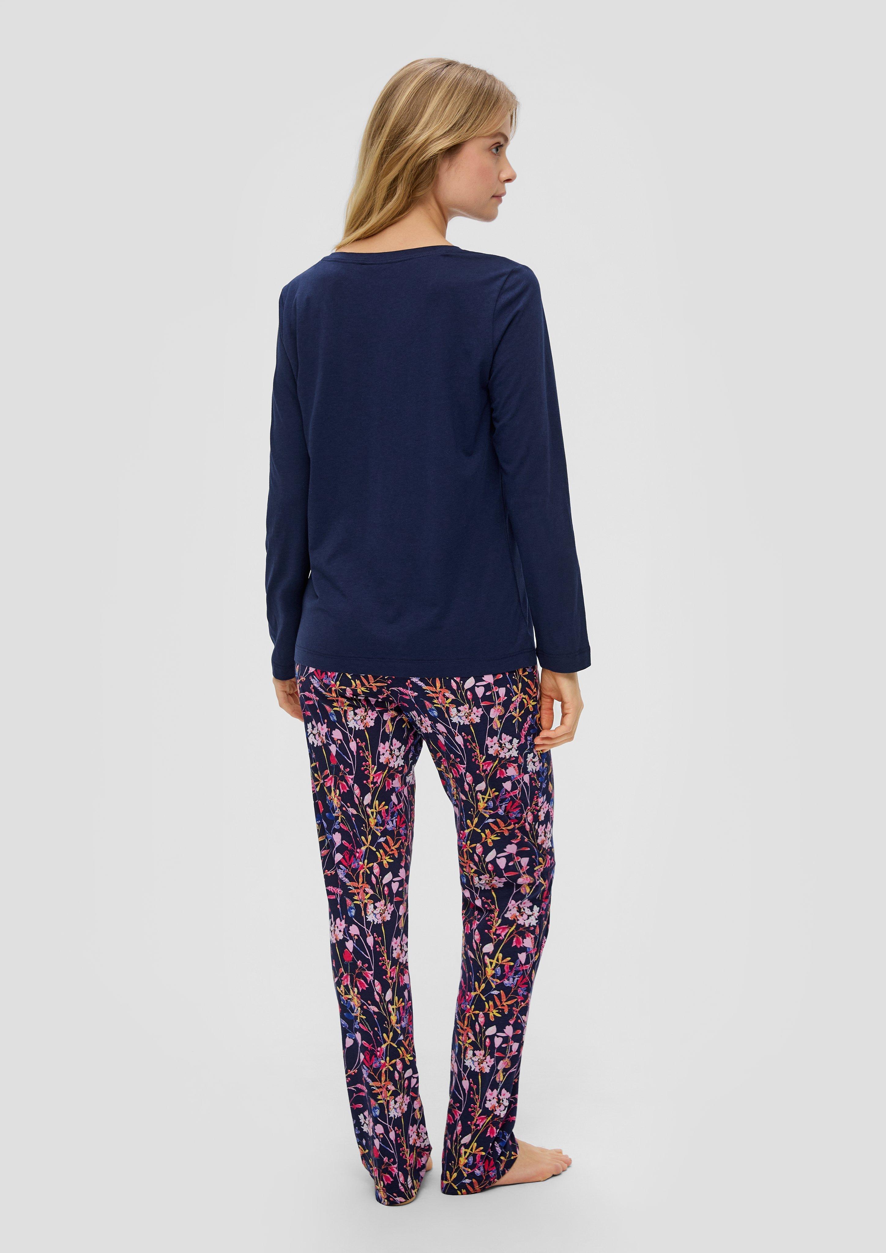 Loungewear Sweatshirt mit Stickerei-Detail  6009456-2573