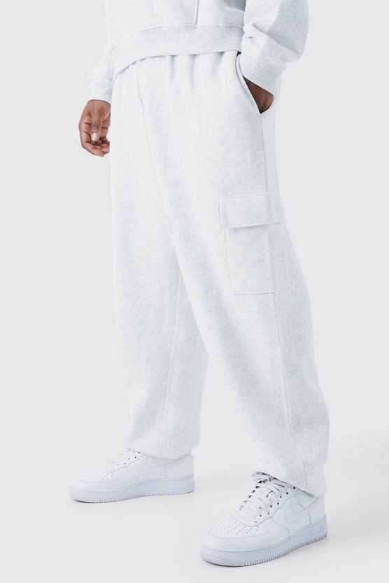 Plus Oversize Cargo-Jogginghose