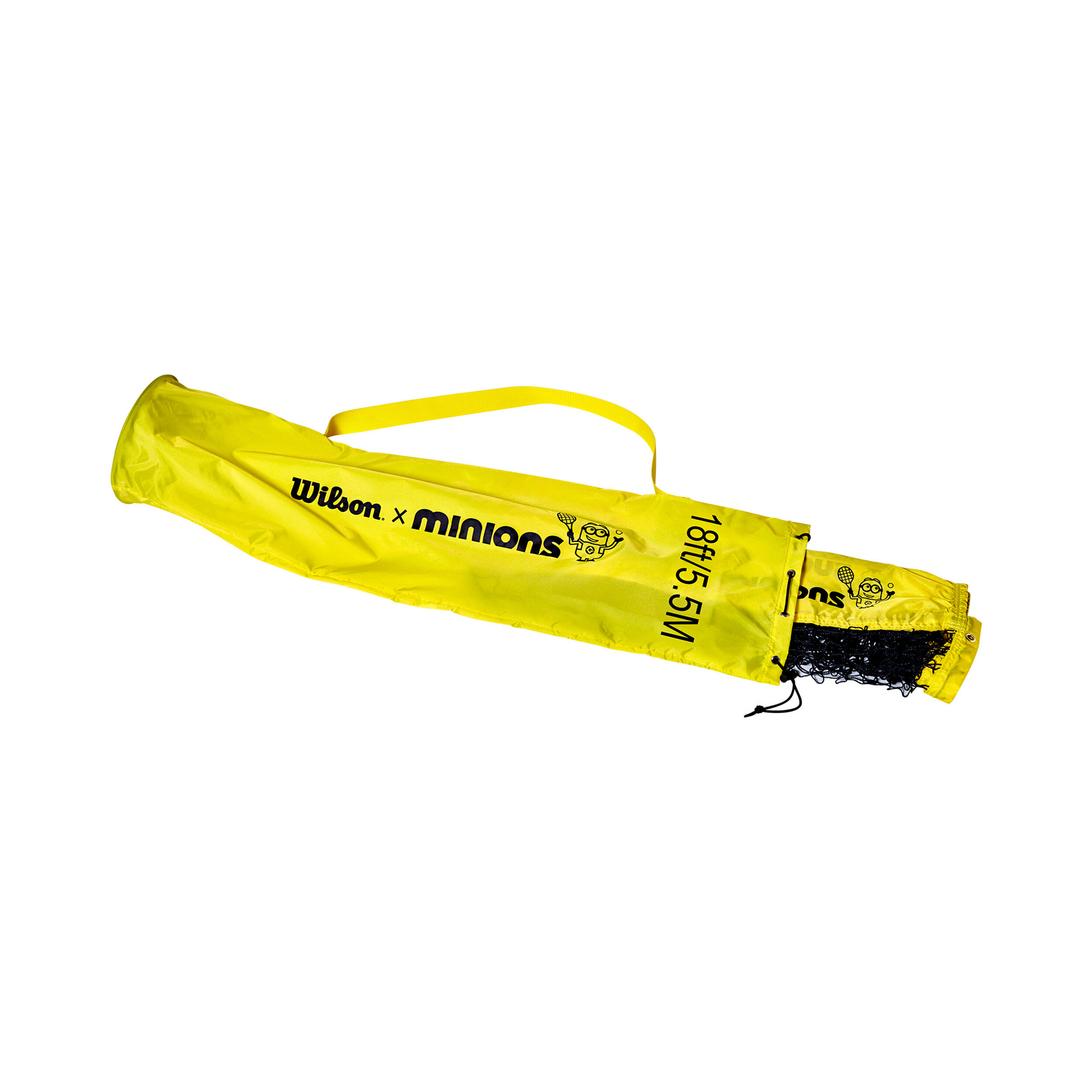 Minions Tennisnetz 5,5m - Gelb, Schwarz