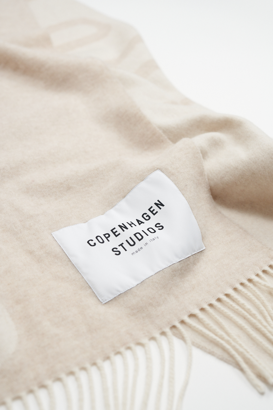 CPH SHAWL 1 wool mix beige