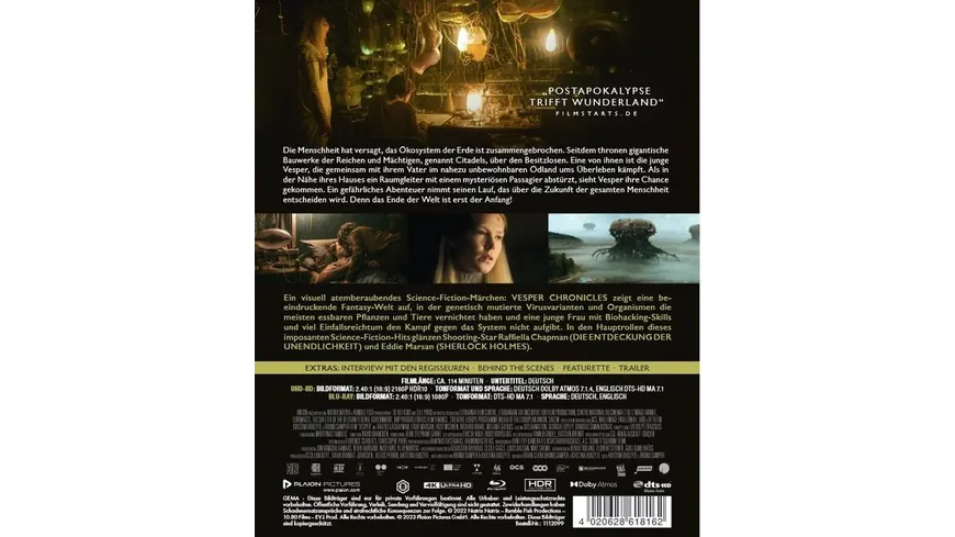 Vesper Chronicles - Steelbook  (4K Ultra HD) (+ Blu-ray)
