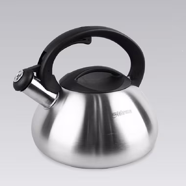 Maestro Wasserkessel MR-1306, Wasserkessel mit Deckel und Pfeifton 3L