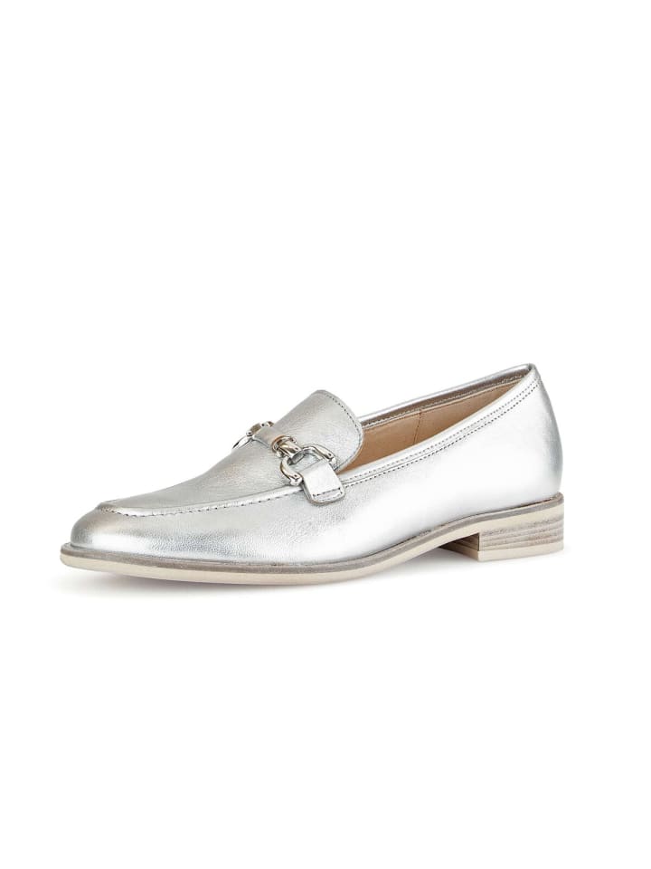 Gabor Fashion Slipper in silber günstig kaufen